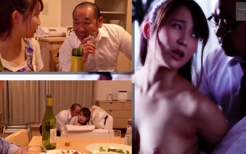 Cậu nhân viên nhút nhát nhìn quản lý xoạc người vợ mình mà không làm gì được